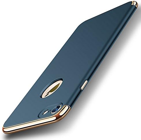 iPhone 7 case,DUOYIZHI Stylish Slim Hard Case with 3 Detachable Parts 【Blue】 for Apple iPhone 7(4.7'')