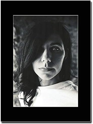 gasolinerainbows - PJ Harvey - Dark Dark Dark - Matted Mounted Magazine Promotional Artwork on a Black Mount