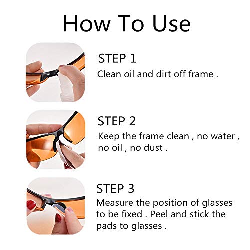 6 Witkey+Eyeglasses+Anti+Slip+Sunglasses+Transparent