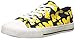 FOCO Women's NCAA College Low Top Repeat Print Canvas Shoes
