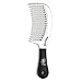 The Wet Comb Detangling Hair Comb - Metallics Collection (Silver)