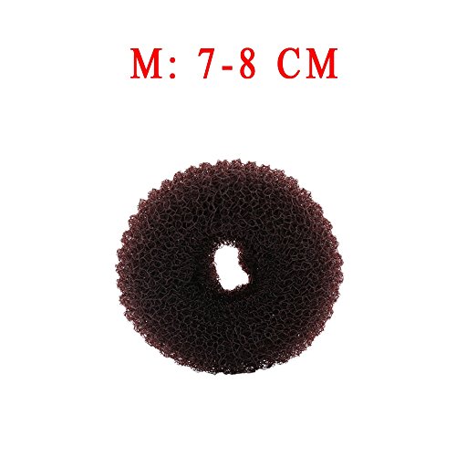 Blue Stones Fashion Women Magic Shaper Donut Hair Ring Bun haar Accessories Lady Styling Tool Hair Accessories