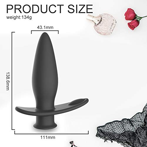 LOVEZ-Silicone-Vibratore-Massaggiatore-Prostatico-Stimolatore-Prostata-Perineo-Plug-Anali-Vibratore-con-10-Modalita-di-Vibrazione-per-Uomini-e-Donne-morbide-Flessibili-Impermeabile