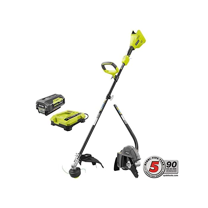 Buy Ryobi ExpandIt 40Volt LithiumIon Cordless String Trimmer Combo