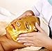 Genuva 6PCS 24K Gold Bio-Collagen Gel Facial Masks Sheet Patch For Anti Aging Puffiness Skincare Anti Wrinkle Whitening Moisturizing Deep Tissue Rejuvenation
