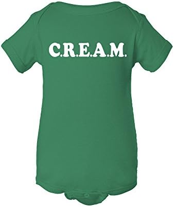 Robot Monster C.R.E.A.M. Infant Bodysuit (6M, GREEN)