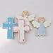 Religious Christmas Cookie Cutters 3-Pc. Set Made in USA by Ann Clark, Angel, Cross, Dove