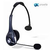 Proxelle Bluetooth Call Center Headset with Microphone Noise Canceling, Hands-Free Calling, Multi Point Connection Argon