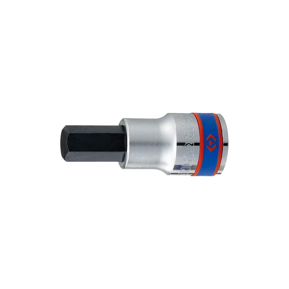 KING TONY 402519 Socket 1/2" Con Bit Allen 19mm for DIYers & Professionals, Ideal for Repair and Installation tasks, 19mm