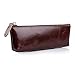 7Felicity Handmade Leather Pencil Pen Case Pouch,Small Travel Makeup Cosmetic Bag,Supply Gadget Holder(201S)