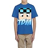 JU-LIAN Kid's Dan TDM Logo Cotton T Shirt