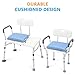 OasisSpace Cushion for Shower Chair, Seat Cushion for Shower Bench, Transfer Benches, Shower Chairs and Kneeling Pads,Bath Seat Cushion for Elderly, Senior, Handicap & Disabled