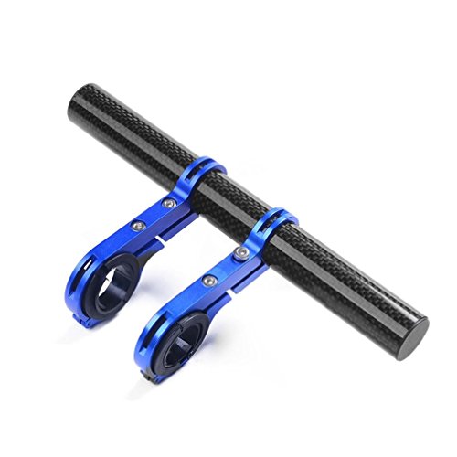 MChoice Bike Flashlight Holder Handle Bar Bicycle Accessories Extender Mount Bracket (Blue)