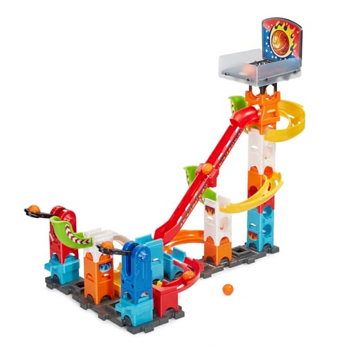 VTech Marble Rush 3-Point Launch Set with Mini Basketball Hoop