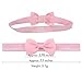 WillingTee Baby Girls Headbands Tiny Bows 2.75
