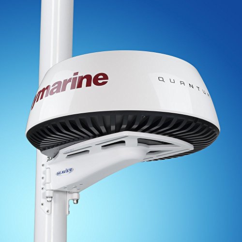 Seaview Mast Mount for 18" Radar Dome, White MasterBasser