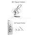 Magnetic Phone Car Mount,Universal 360 Rotation Magnetic Car Cell Phone Stand Holder Ring 2 in 1 Metal Finger Ring Grip Phone Stand Holder For Smartphones iPhone 7 7S 6S 6 Plus Black (New Style 2.0)