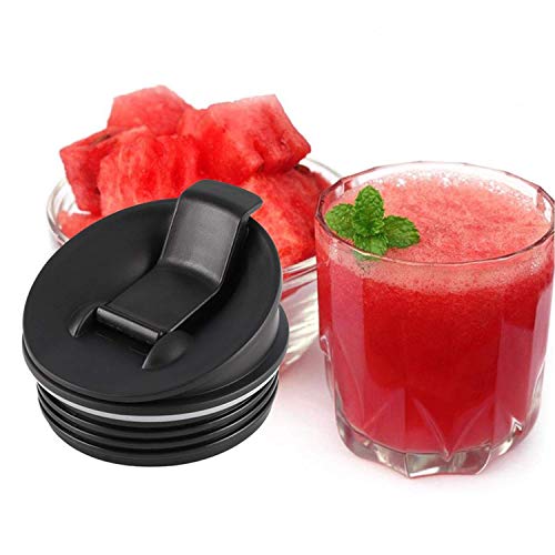 Universal 160Z Blender Flip Top To-go Seal Cup Lid Replacement Part Accessories Compatible with Nutri Ninja BL740 BL770 BL771 BL773CO BL810 BL820 BL830 Kangkangk