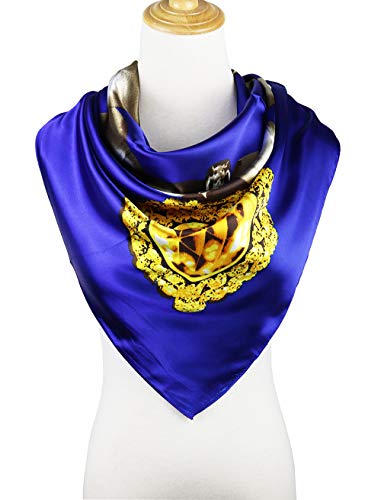 2 Womens+Polyester+Feeling+Square+Headscarf