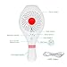 OONAISE Handheld Fan Portable Fan Bowling Standable Fan with LED Light 3 Speeds USB Rechargeable Battery Low Noise for Home Travel Bedroom Office