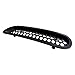 [Upgrade Clip in Version] ICARS Matte Black Mesh Grill Insert Jeep Grille Guard For 2007-2015 Jeep Wrangler JK Unlimited Rubicon Sahara - 7PCS