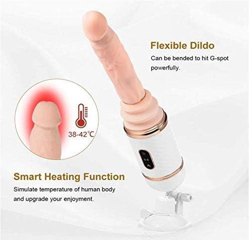 GeYao AiLove Automatic Intelligent Heating Love Màchine Gun with Big Thrusting Love Màchine for Women and Man Sweetheart