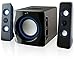 iLive Bluetooth Speaker System with Built-In Subwoofer, 7.28 x 8.86 x 7.28 Inches, Black (iHB23B)thumb 1