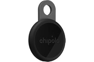 Chipolo LOOP - Rechargeable Bluetooth Tracker for Key and Pocket Location, Compatible with Apple or Google, Call Your Phone & Out of Range Alerts for Android
