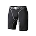 EU Men's Compression Shorts Running Tights Base Layer Black Large