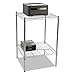 Alera Industrial Wire Shelving Extra Wire Shelves, 24w x 24d, Silver (Case of 2 Shelves)