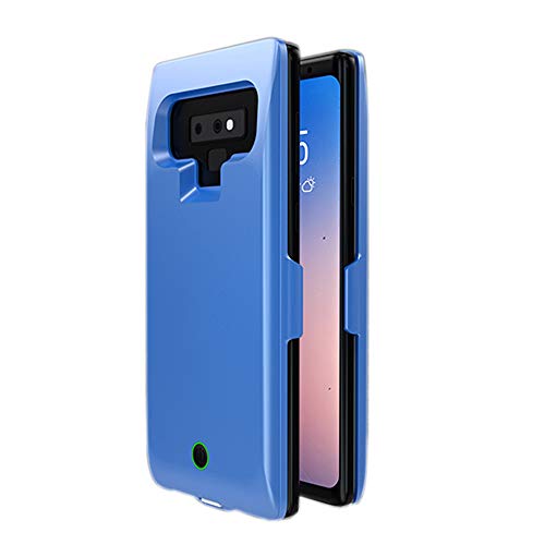 Samsung Galaxy Note 9 Battery Case, 7000mAh External USB Port Power Bank Cover Portable Charger Protective Charging Case Back Pack for Samsung Galaxy Note 9 (Blue)