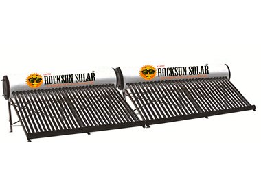 Rocksunsolar Solar Water Heater - 500 Liters Etc(250 Lpd x 2NosS)