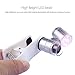 DBPOWER 60X Clip on Pocket Microscope Illuminated Magnifier Lens with LED & UV Lights for Universal Smartphones, iPhone, Sumsung, HTC, Nokia, Sony