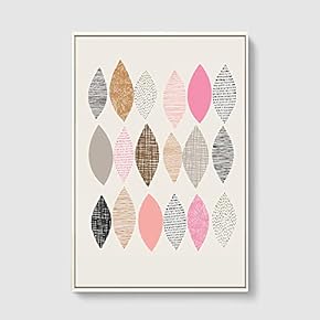 Framed Home Artwork Nordic Style for Living Room Bedroom