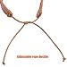 YUEAON handmade multi-style vintage leather cord bracelets cuff bangles rope wristbands Braided wrap tribal bracelet unisex for men women boys girls fashion jewelry adjustable brown 5pcs