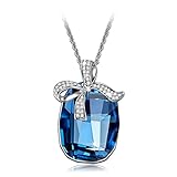 Brilla Pendant Necklace Women Fashion Jewelry 'Gift of the Magi' With Swarovski Crystal