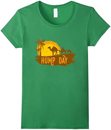 Women's Camel T-shirt - Camel - Hump Day Medium Grass