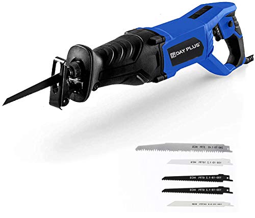Säbelsäge 900W Elektrischer Säbelsäge mit Säbelsägeblatt 5 Stück, Professional Reciprosäge 2800RPM Stichsäge für Holz…