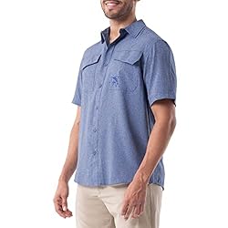 Guy Harvey Men's Short Sleeve Performance Fishing