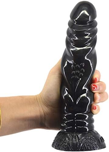7 inch Simulation Dî`ld.ɔ Soft and Smooth Female Body Relax Toy Non-Toxic, Harmless, Safe - Black