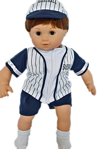 BASEBALL OUTFIT FOR AMERICAN GIRL DOLLS BITTY TWINS BOYS