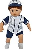 BASEBALL OUTFIT FOR AMERICAN GIRL DOLLS BITTY TWINS BOYS