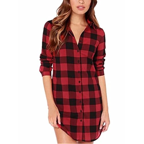 red and black plaid shirt amazon