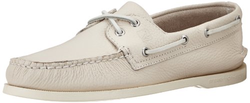 Sperry Top-Sider Men's A/O 2 Eye Boat Shoe,Ice,8 M US