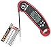 Digital Meat Thermometer - Pro Instant Read Portable Food Waterproof Thermometer with Long Steel Probe Backlight Calibration and Bottle Opener for Kitchen Cooking BBQ Grilling and Smoker