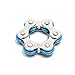 FidgetWorks Rollie Pollie Fidget Toy - Great for Autism, ADD, ADHD, Stress & Anxiety - Blue