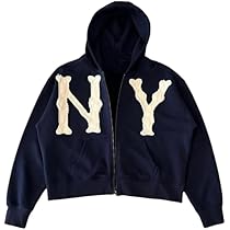Amazon.com: Ckuea Y2k Hoodie Men Zip Up Graphic Hoodies Y2k