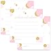 Pink and Gold Advice Cards (25 Pack) Fun Bridal Shower Activity - Best Wishes for New Parents - Unique Advice Alternative for Graduations, Birthdays & Time Capsules - 4x4 Cards