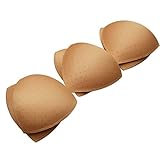 TopBine Sewed Triangle Sports Bra Pads Insert Perforated Breathable