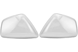 Aramox Chrome Plated Battery Side Fairing Cover, Left and Right Protector Set, 2 Pieces, for Virago